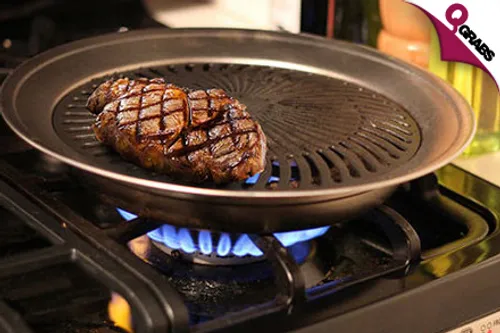 For QR59, Bring the BBQ Inside with a Smokeless Stovetop Grill! (QR109 Value)